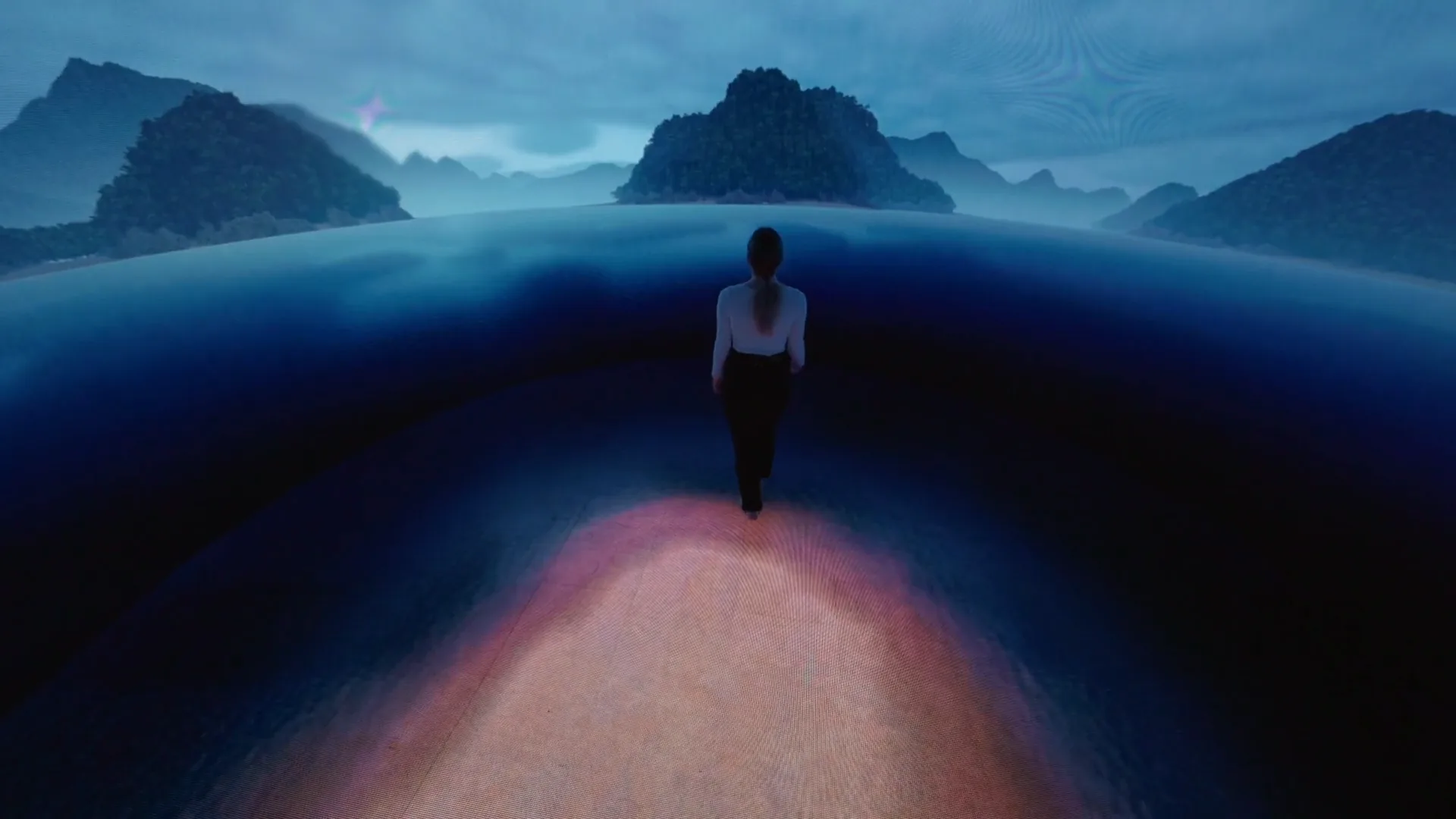 Shiseido Ultimune, immersive installation at Warehouse Terrada, Tokyo